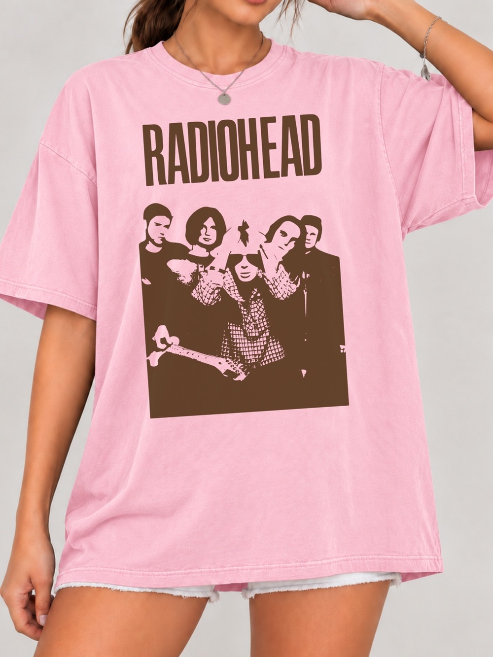 Radiohead Band Graphic Tee Retro 90s Rock Band Unisex T-shirt